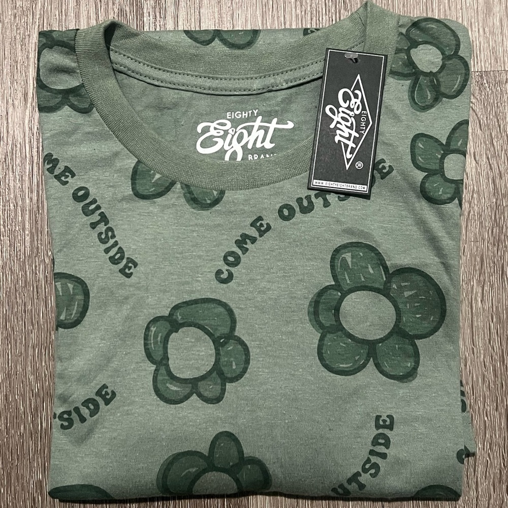 Come Outside Flower Tee
